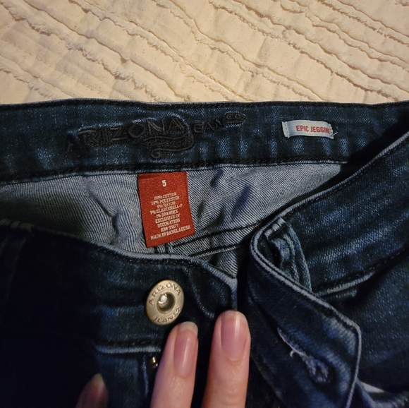 Dark wash jeggings - Picture 2 of 3